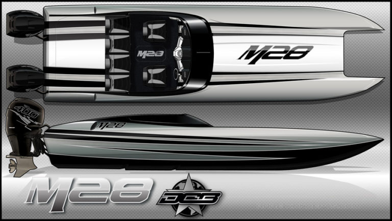 DCB M28 | High Performance Boats | Daves Custom Boats